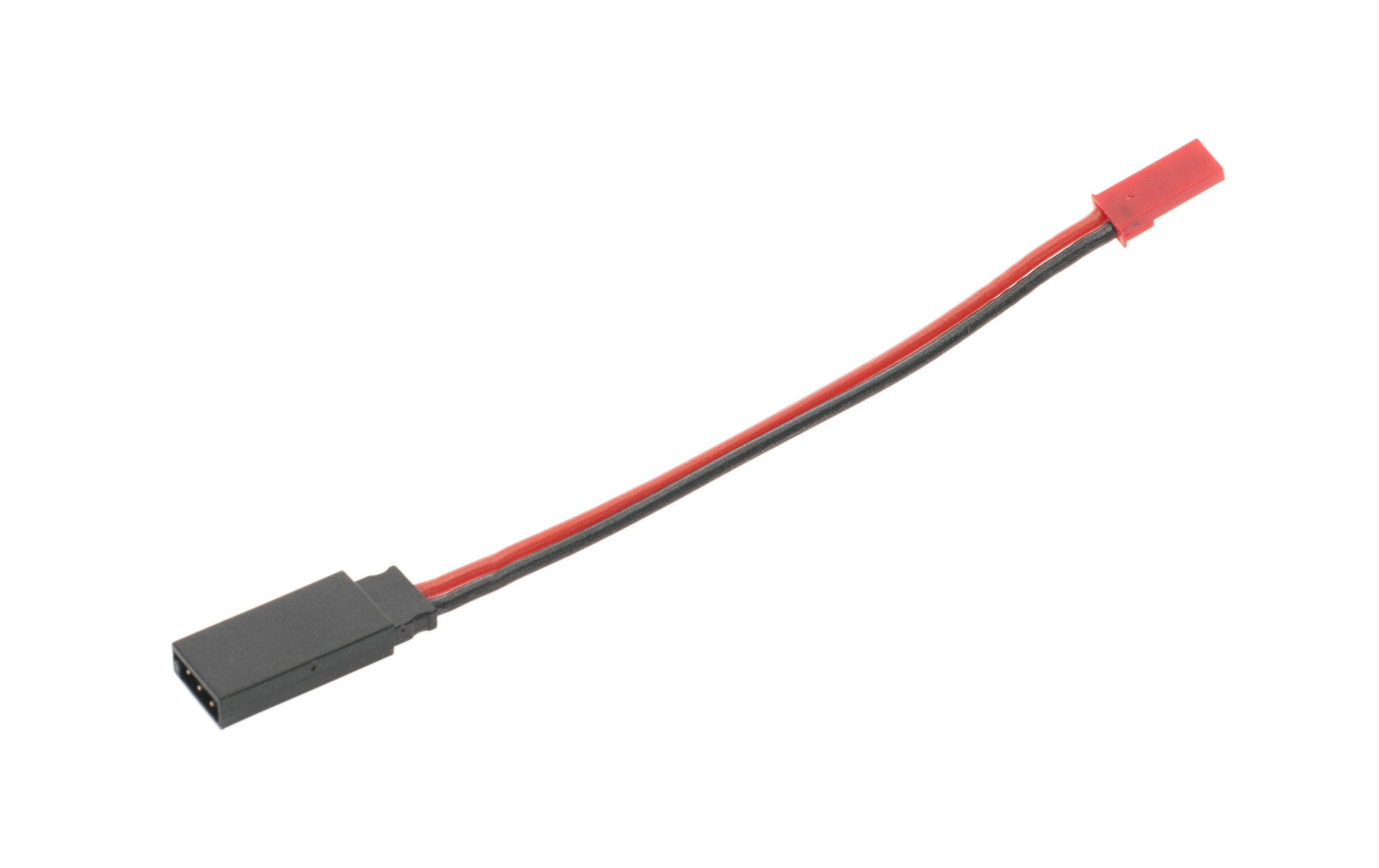 BEC-Buchse auf Futaba Servokupplung 10cm