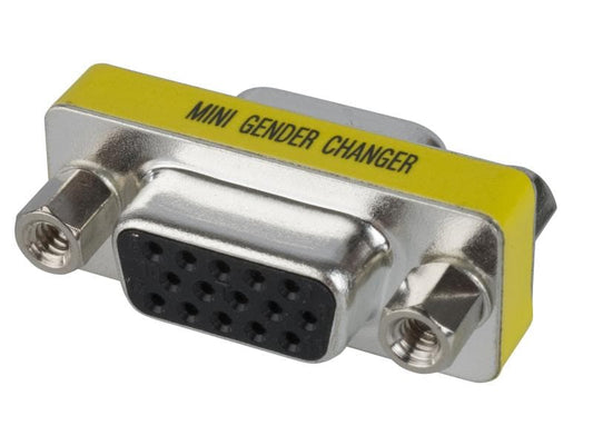 Delock | Gender Changer Adapter DB15F-DB15F, VGA | Buchse-Buchse