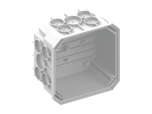 AGRO | UP-Dose 115x115x76mm, 850° | ohne Deckel weiss