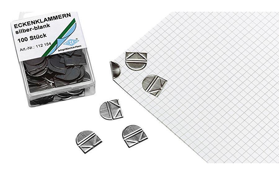 WEDO Eckenklammer 100 Stk.