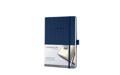Sigel | Conceptum Notizbuch Hardcover A5 | 194 Blatt liniert, blau