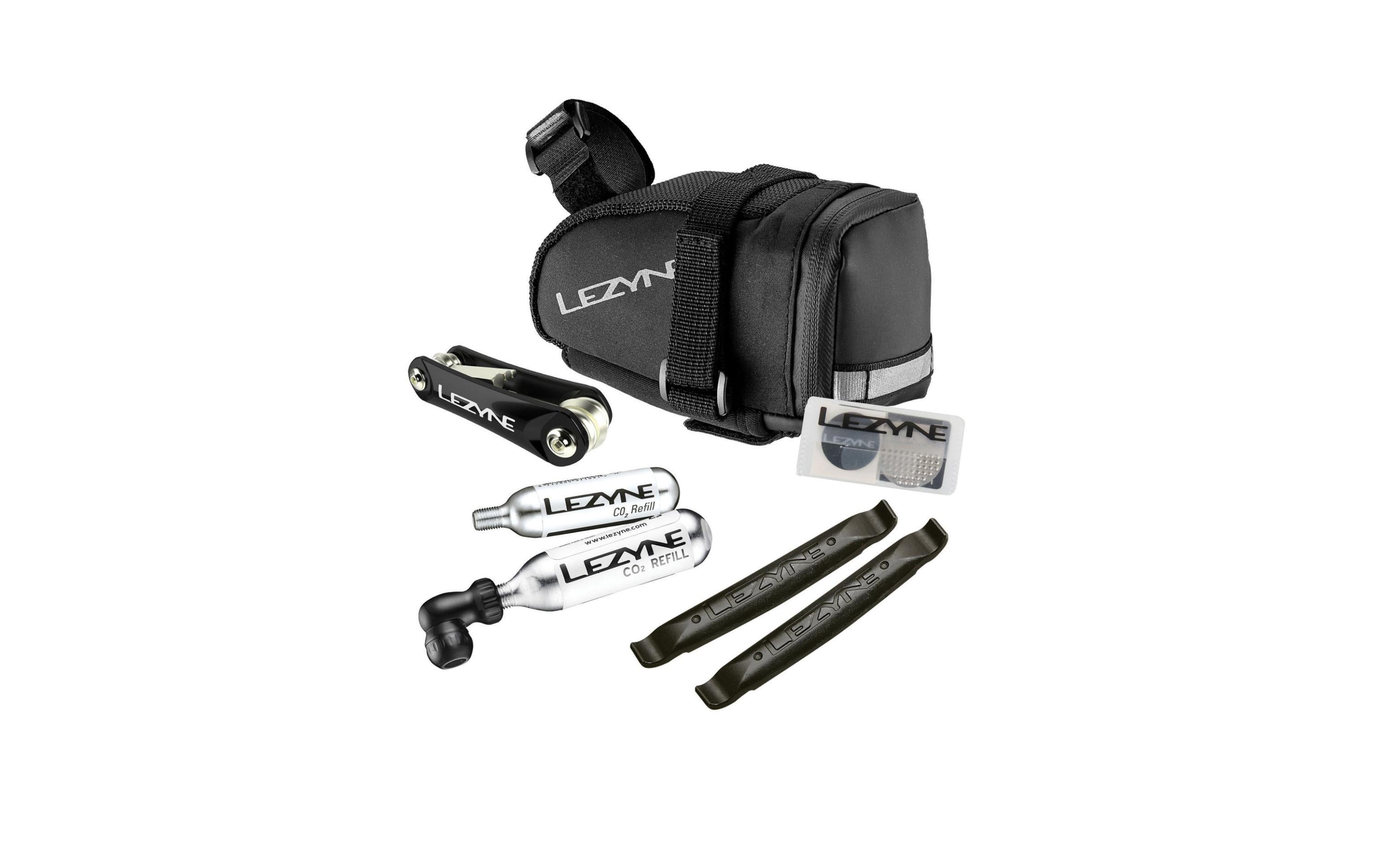 Lezyne M-Caddy Black CO2 Kit Loaded
