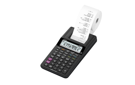 Casio druck. Bürorechner CS-HR-8RCE-BK-S