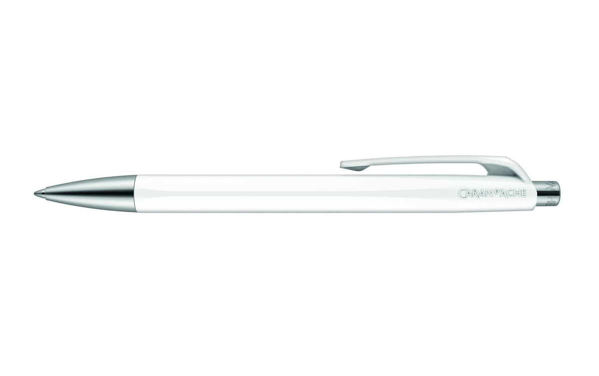 Caran d'Ache, Kugelschreiber 888 M, Weiss