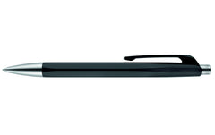 Caran d'Ache | Kugelschreiber Infinite 888 | schwarz, mit SwissRide Mine blau M