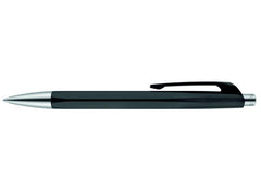 Caran d'Ache | Kugelschreiber Infinite 888 | schwarz, mit SwissRide Mine blau M
