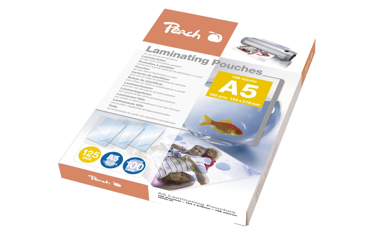Peach Laminierfolie A5