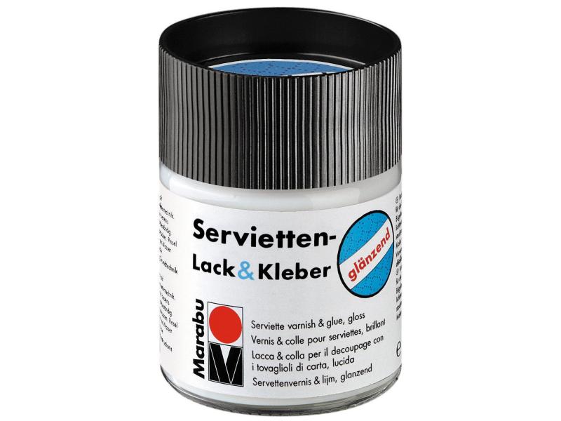 Marabu | Servietten-Lack & Kleber | glänzend, 50 ml