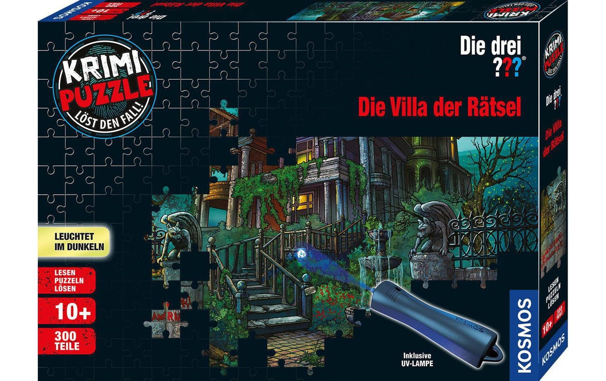Krimipuzzle: Villa der Rätsel