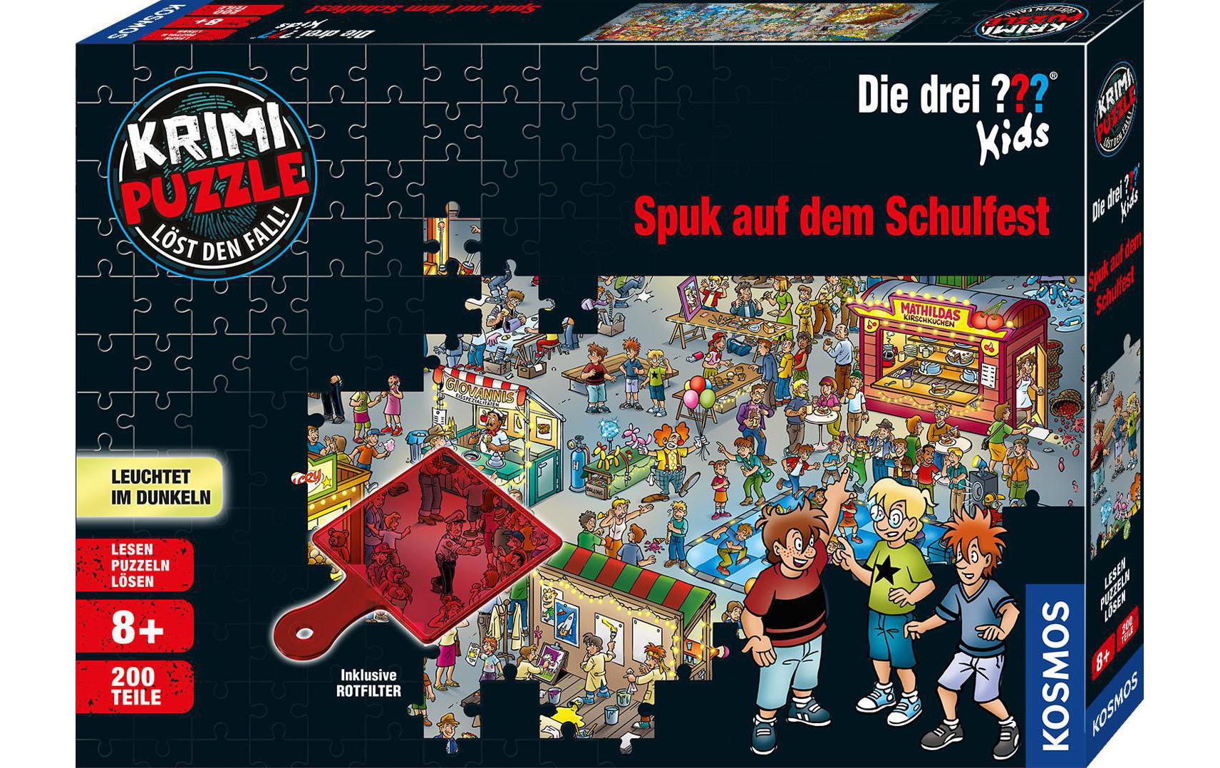Krimipuzzle: Spuk auf dem Schulfest