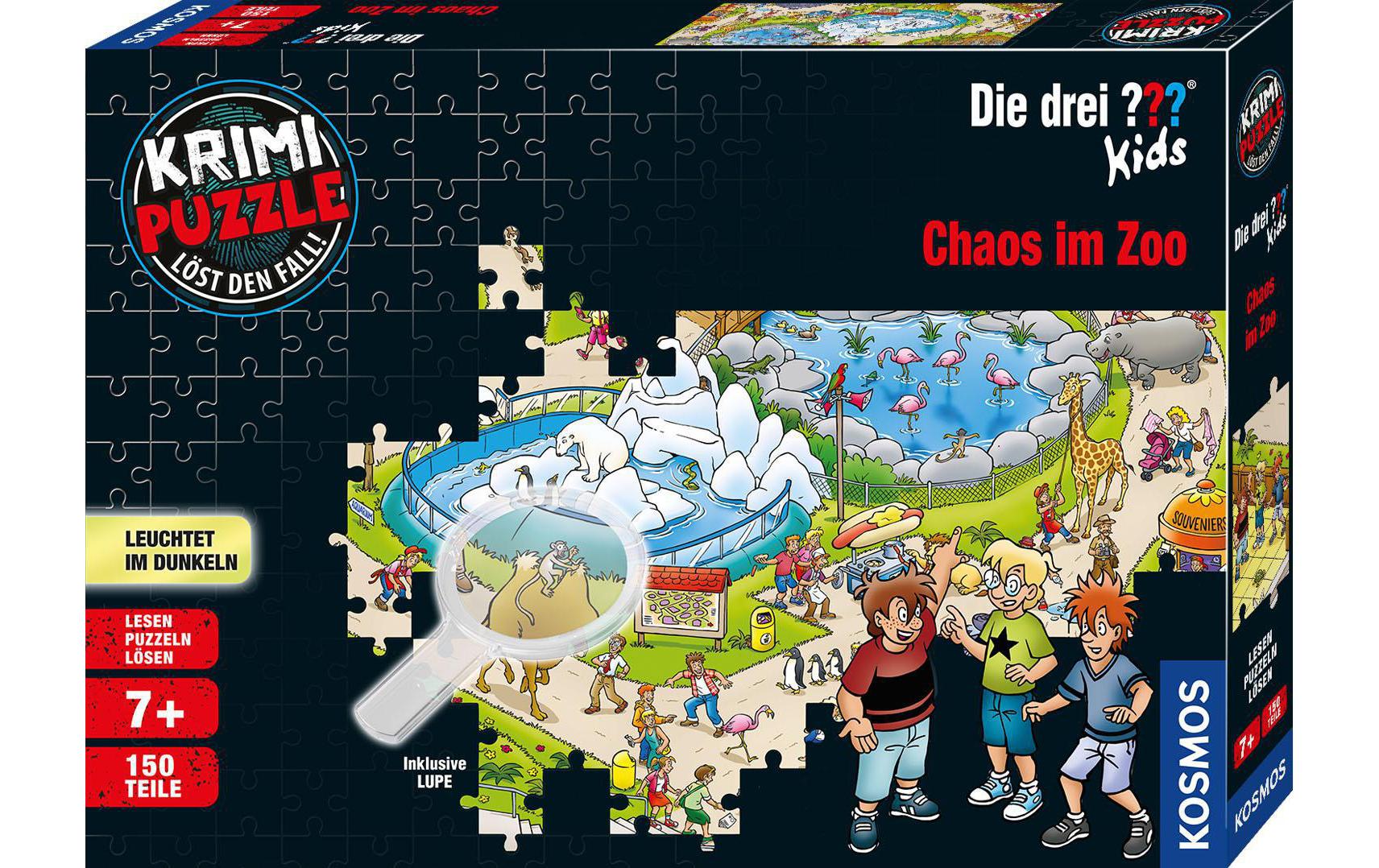 Krimipuzzle: Chaos im Zoo