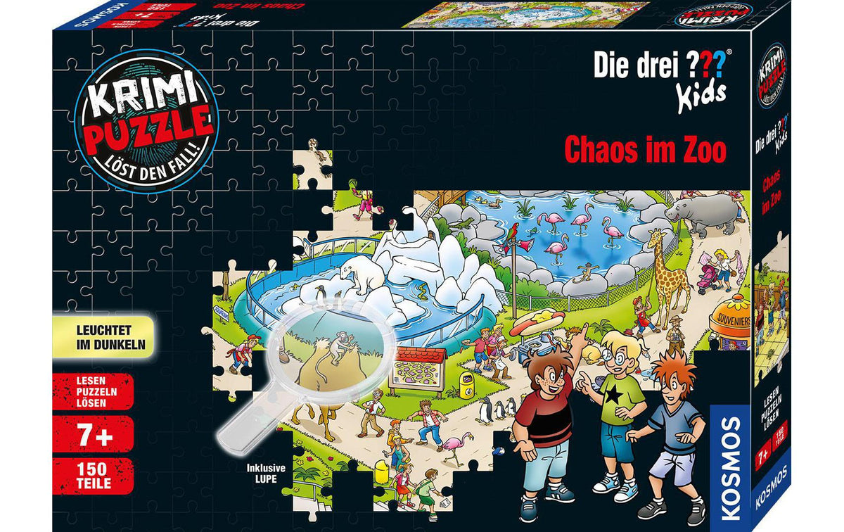 Krimipuzzle: Chaos im Zoo