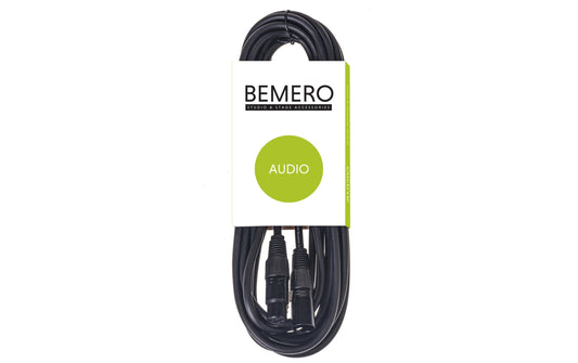 Bemero BAC4041-600BK XLRf - XLRm Kabel 6m