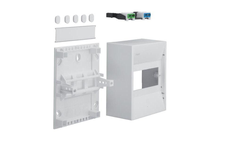 Miniverteiler, gamma, 6PLE, IP30,1xPE, 1xN