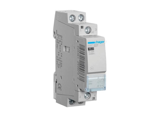Hager | InstallationsSchütze 25A 1S+1Ö 230V | 4-polige Schütze bis 24A
