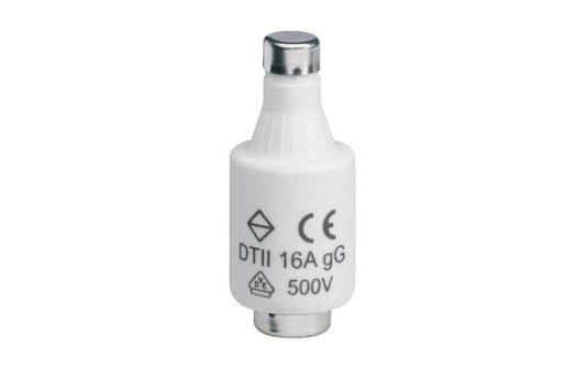 Sicherung DII E27 16A 500V gG mit Melder