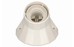 Max Hauri Wandfassung E27 weiss