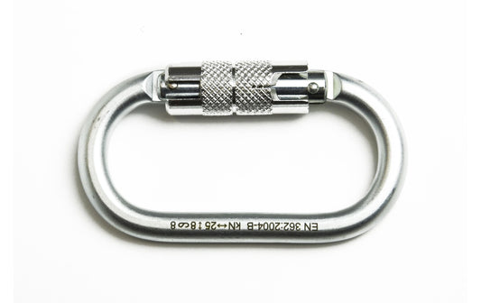 Stahlkarabiner mit Twistlockverschluss,