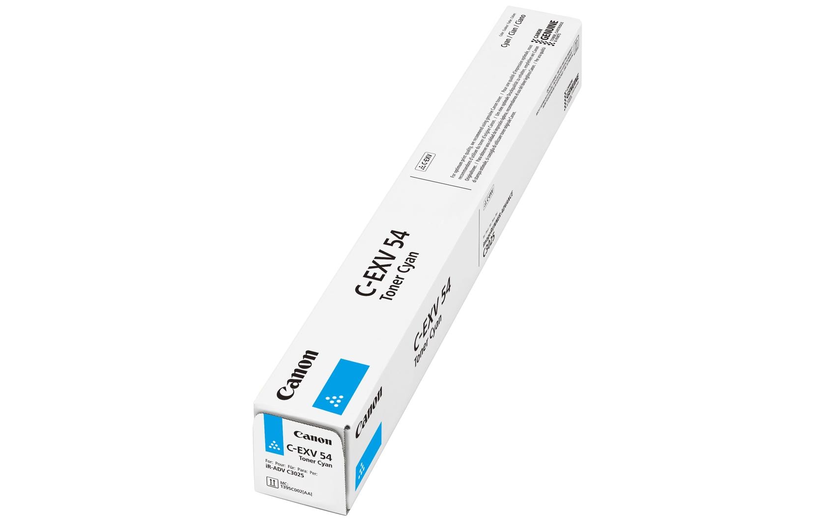 Canon, Toner C-EXV 54 / 1395C002 Cyan
