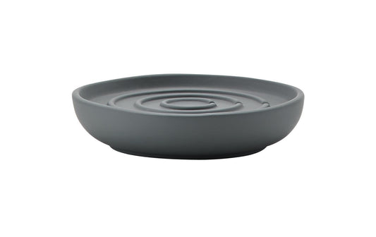 Zone Denmark | Seifenschale Nova Grey | Höhe 2.5cm, Breite 11cm, Porzellan