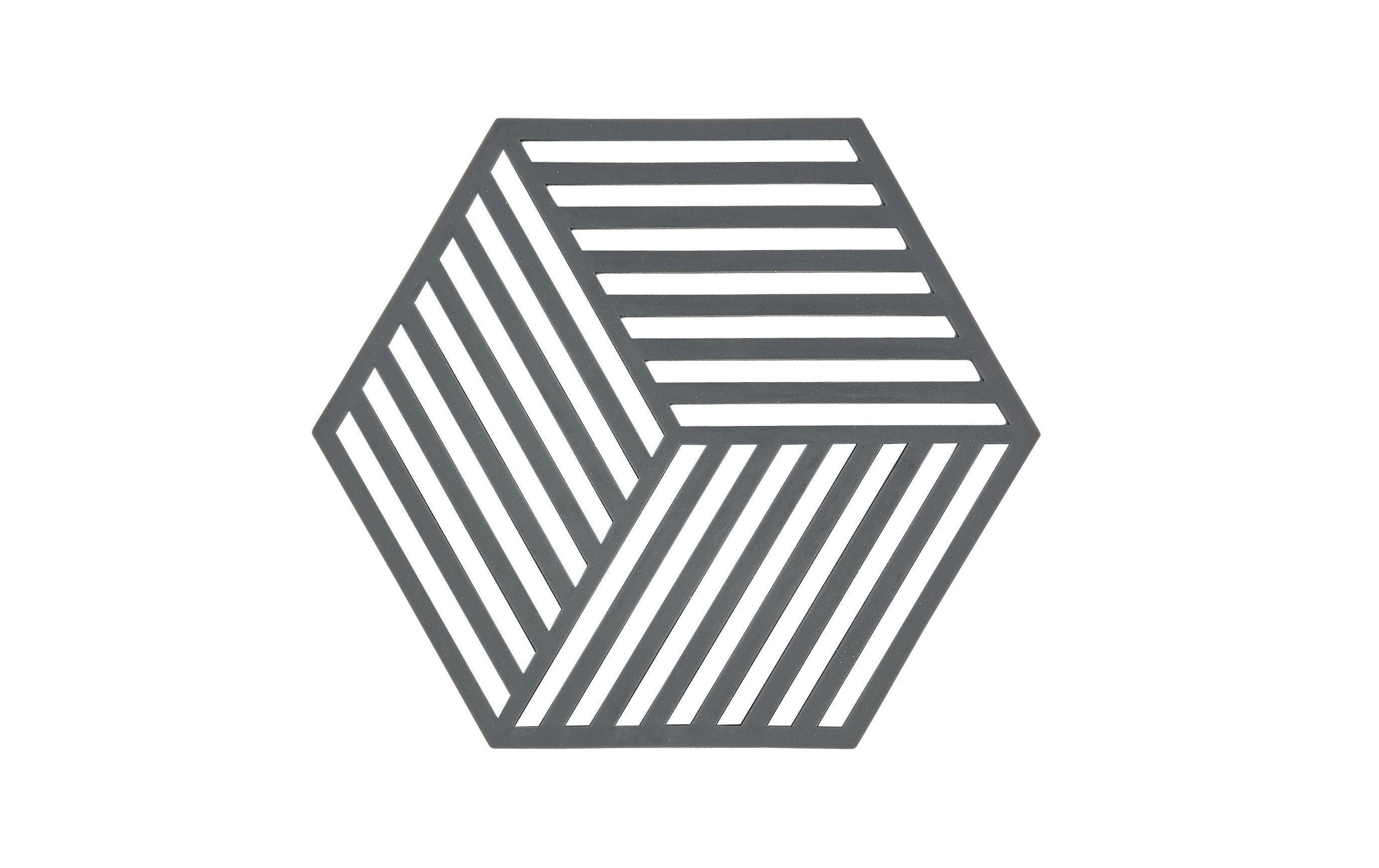 Zone Denmark, Topfuntersetzer Hexagon Grau