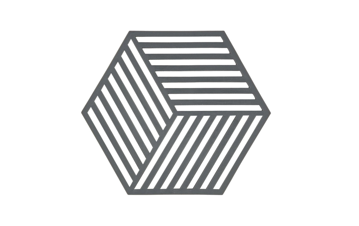 Zone Denmark, Topfuntersetzer Hexagon Grau