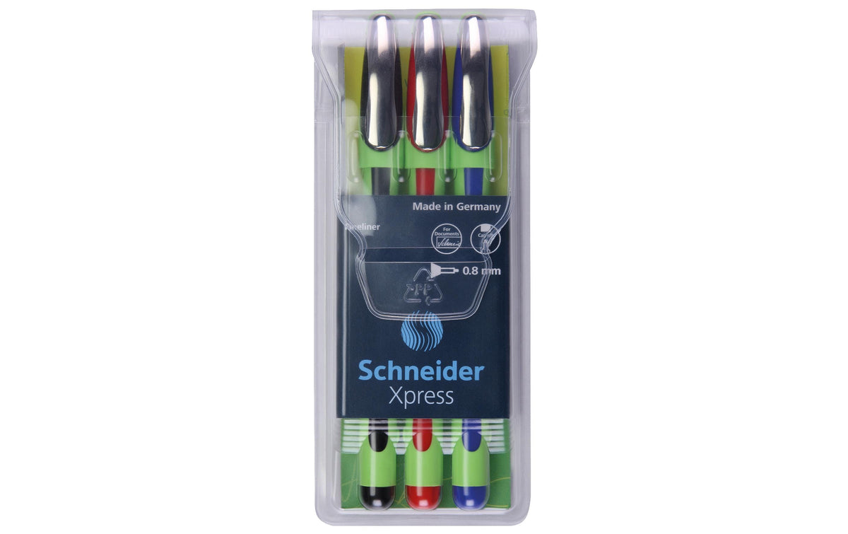 Schneider Fineliner Xpress Basic 3er-Set