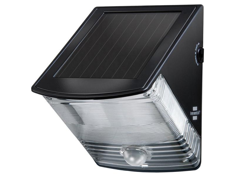 Brennenstuhl | Solar-LED-Wandleuchte SOL 04 + | mit Bewegungsmelder, IP44, sz