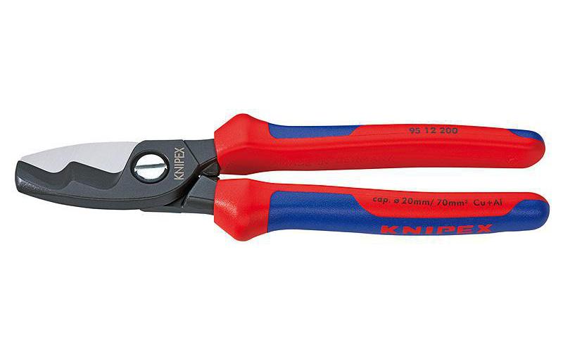 Knipex Kabelschere mit Doppelschneide 200mm