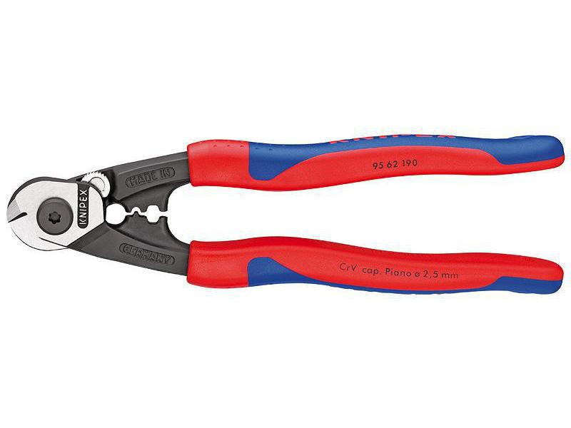 Knipex | Drahtseilschere geschmiedet 190 mm | 314 g