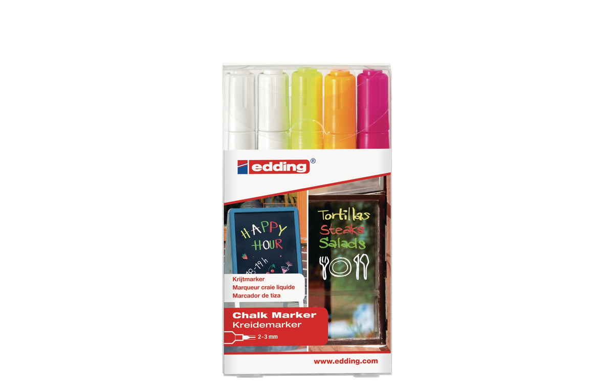Edding Kreidemarker 4095 5er-Set