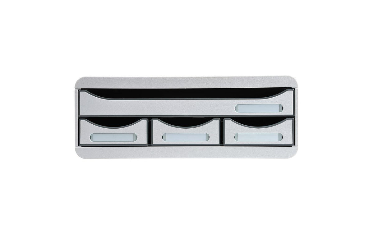 Exacompta TOOLBOX MINI 4 Schubladen grau