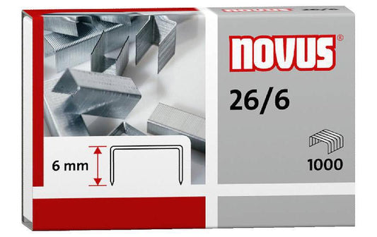 NOVUS 26/6 Heftklammern