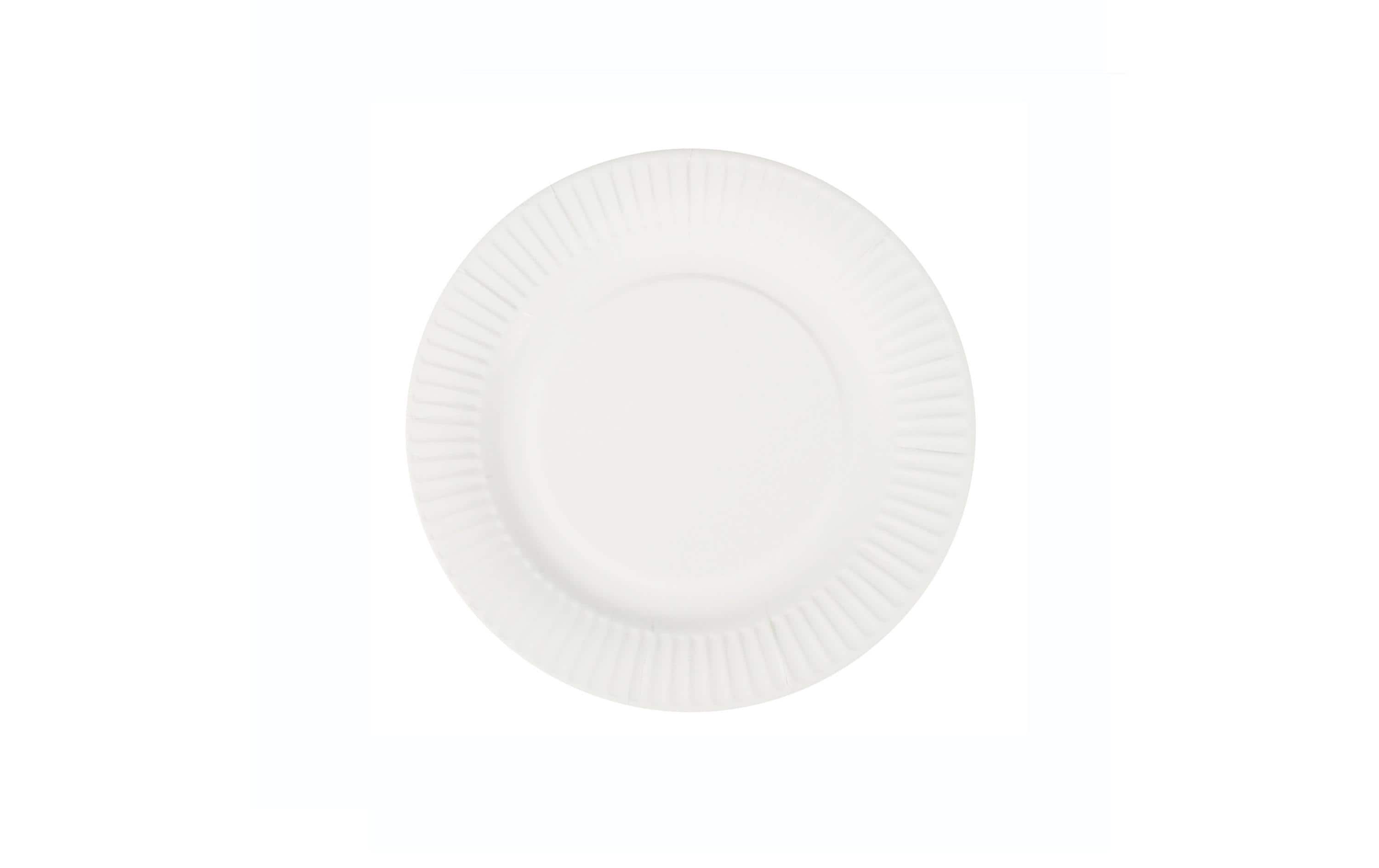 Papstar Papp-Teller pure 19cm weiss