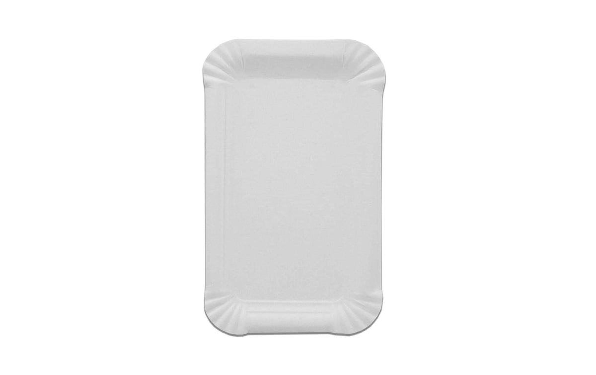 Papstar Papp-Teller pure eckig 9 cm x 15 cm