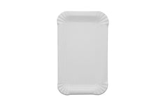Papstar Papp-Teller pure eckig 9 cm x 15 cm