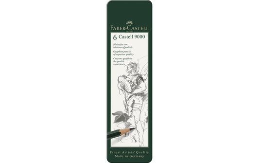 Faber-Castell  Bleistift Castell 9000