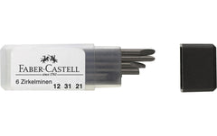 Faber-Castell Zirkelminendose 6er