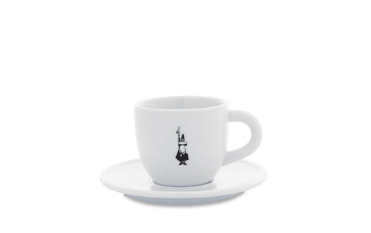 Bialetti Cappuccinotasse & Untersetzer Omin