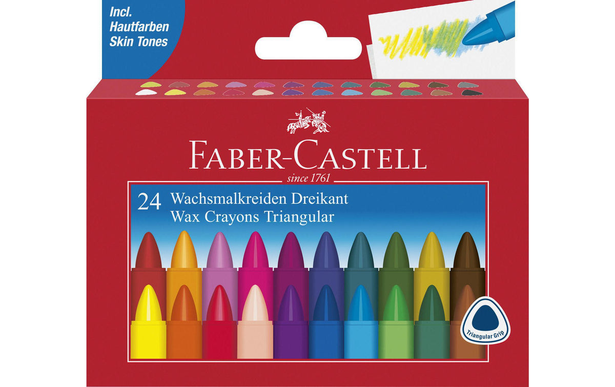 Faber-Castell, Wachsmalstifte Mehrfarbig, 2