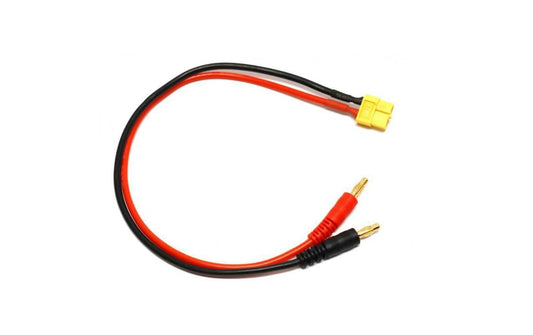 EP | Adapterkabel 4mm Bananenstecker auf XT60 | Für Ladegeräte mit XT60 Spannungseingang