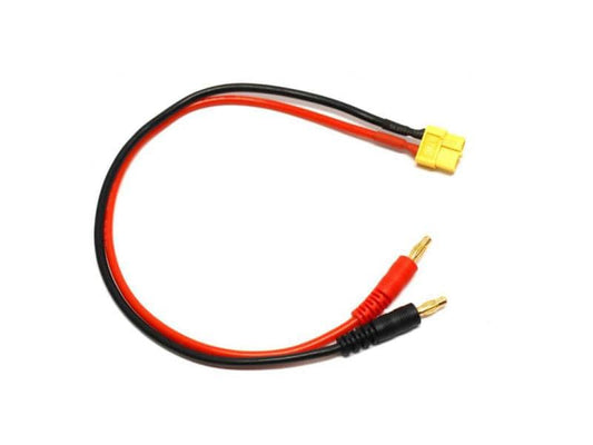 EP | Adapterkabel 4mm Bananenstecker auf XT60 | Für Ladegeräte mit XT60 Spannungseingang