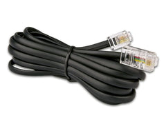 Wirewin | Telefonkabel RJ11 auf RJ45, 1 m | 1 Meter, schwarz