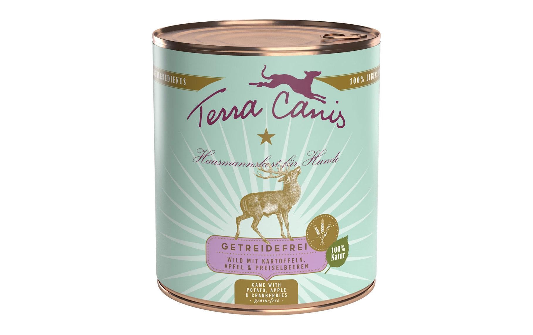 Terra Canis Nassfutter Menue Getreidefrei