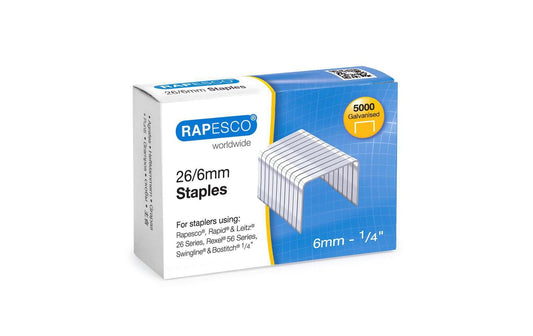 Rapesco 26/6mm Heftklammern