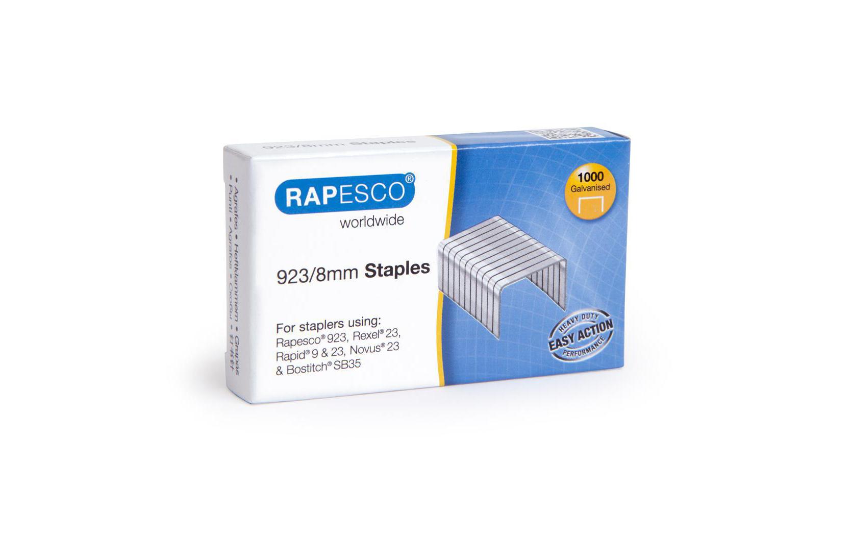 Rapesco 923/8mm Heftklammern