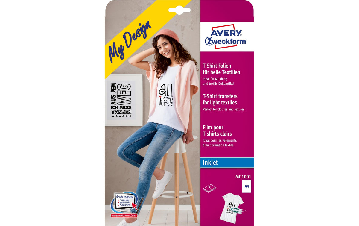 Avery Zweckform Textilfolie
