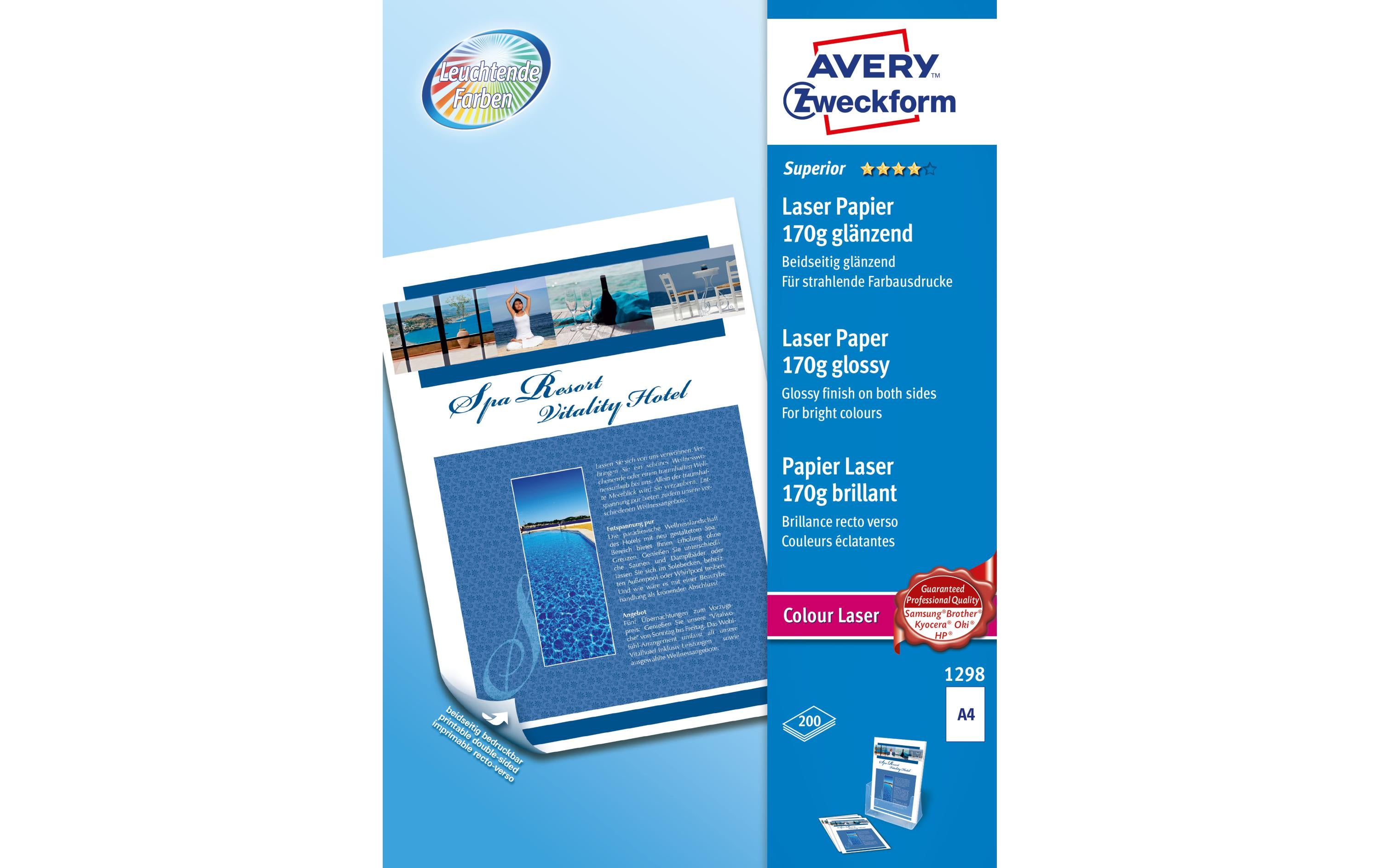Avery Zweckform Superio Colour Laser Papier