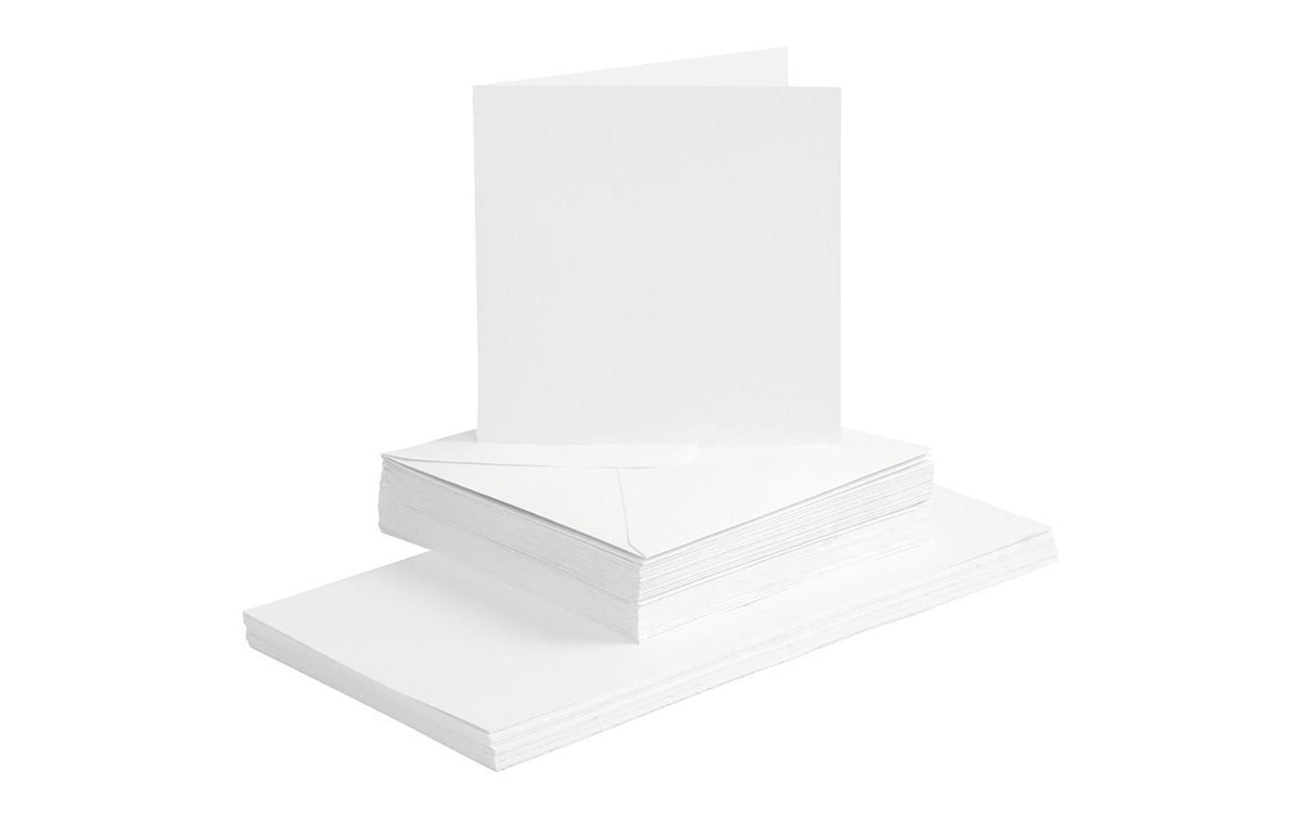 Creativ Company, Blankokarte 15 x 15 cm 50
