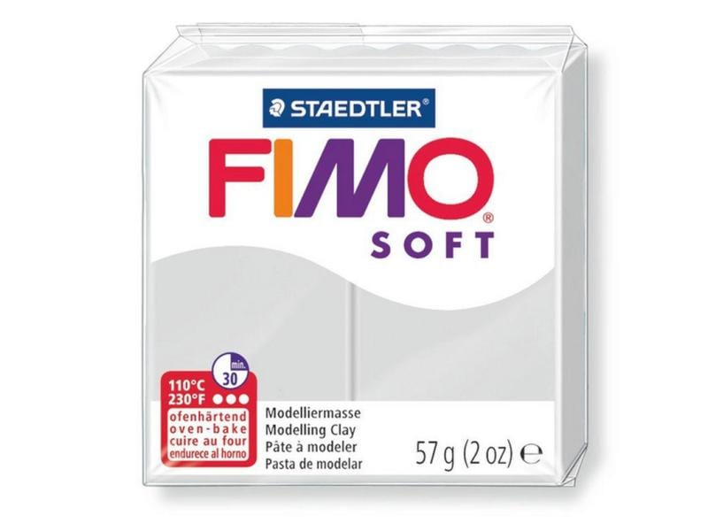 Fimo | Modelliermasse Soft | Grau
